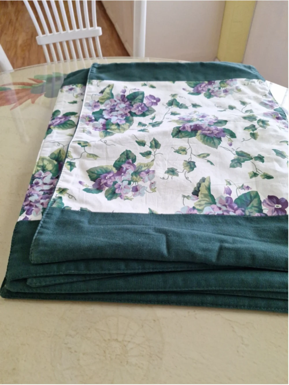 6 handmade placemates